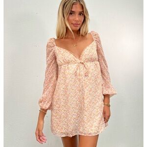 Isabelle’s Cabinet West Coast Sunshine Orange Geranium Dress